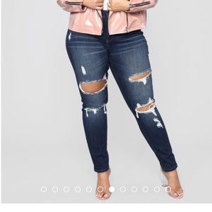 Fashion nova jeans plus size (BRAND NEW)